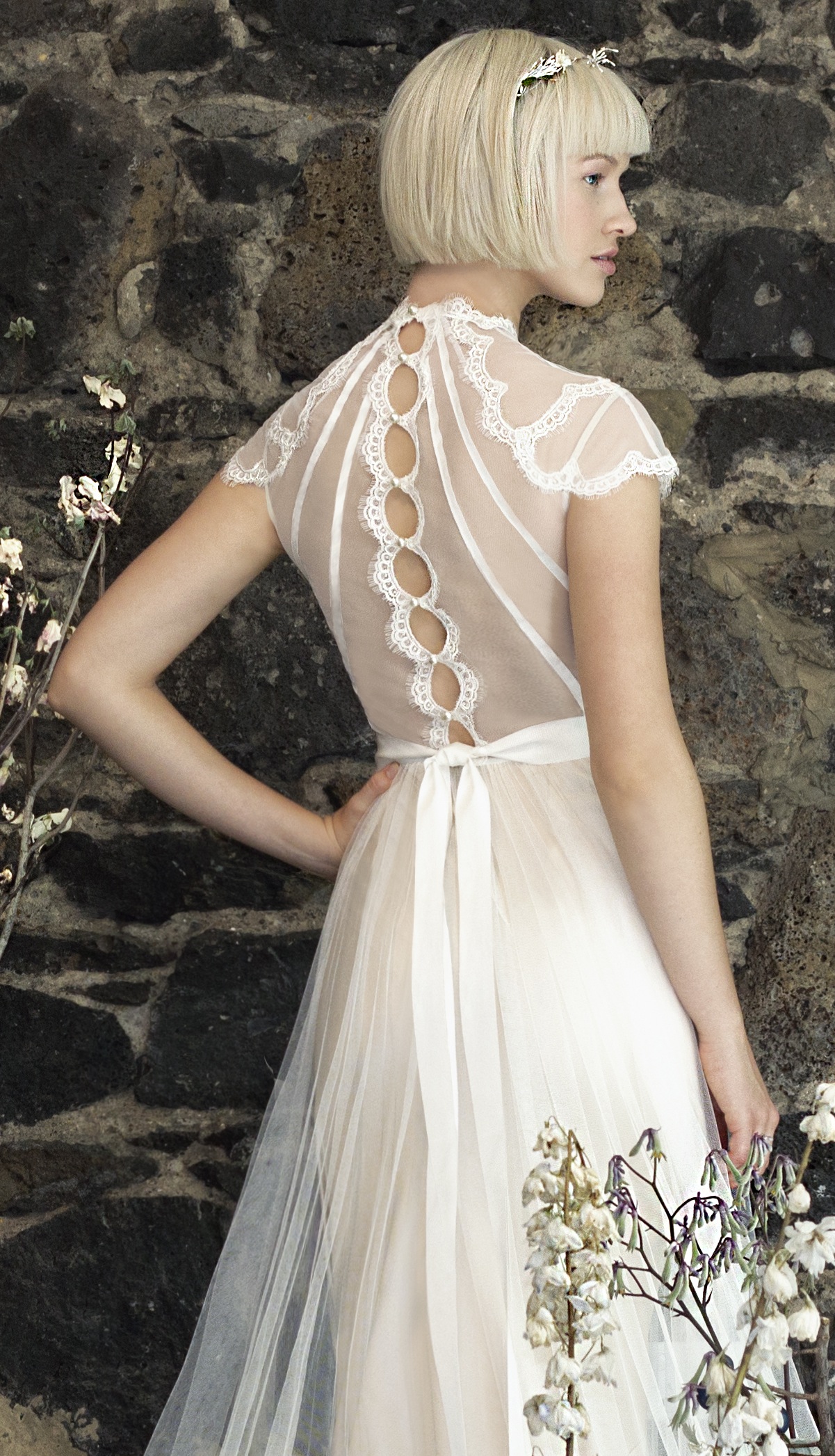 Western style nontraditional wedding dresses