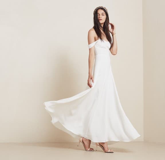 Constance dress by Reformation | Top 5 wedding dresses under $1000