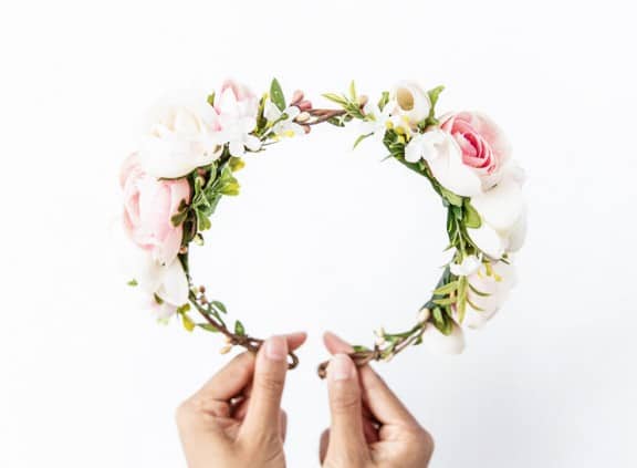 K is for Kani floral headpiece | Top Australian Etsy Stores for Weddings
