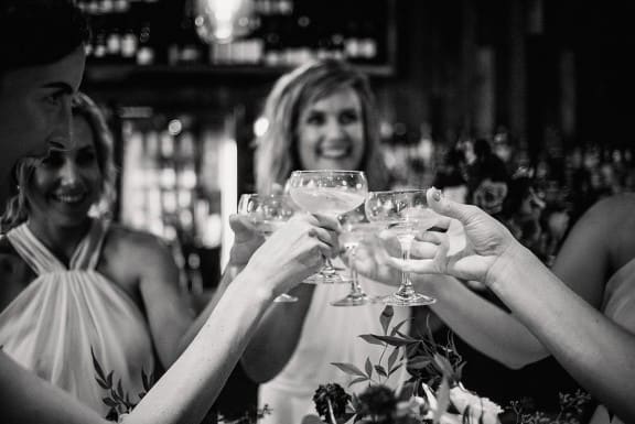 Modern Perth wedding at Halcyon Pinxos & Wine | Photography by CJ Williams