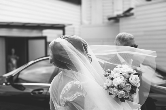 Bride veil