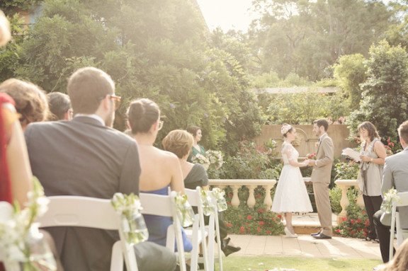 vintage-garden-wedding-ceremony