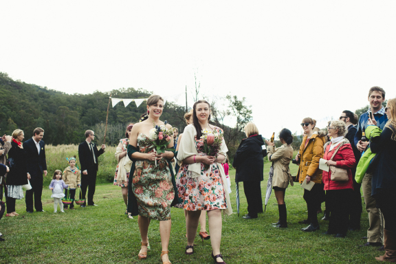 Eclectic camping wedding Wisemans Ferry 13