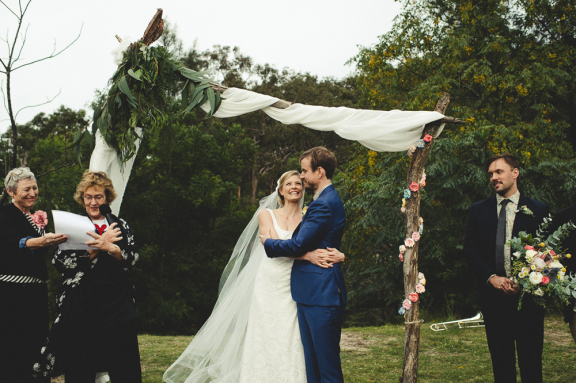 Eclectic camping wedding Wisemans Ferry 19