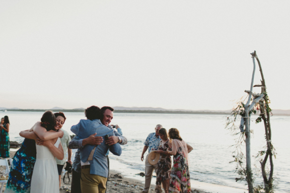 Relaxed beach wedding Agnes Waters 29