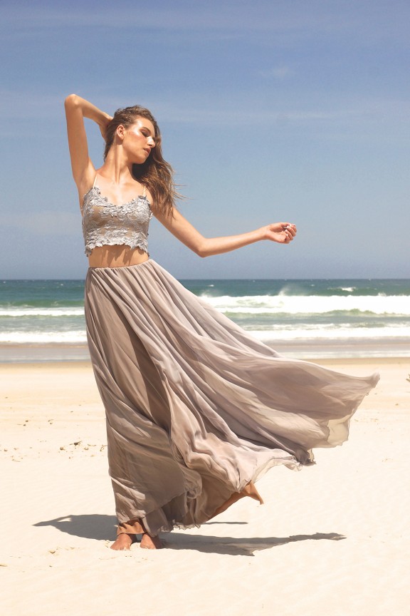 boho bridesmaids dresses by For the Love of Grace Driftwood collection