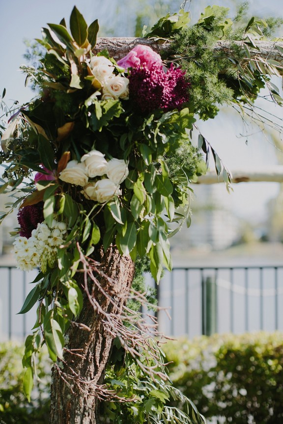 floral arbour by Brisbane florist French Flowers