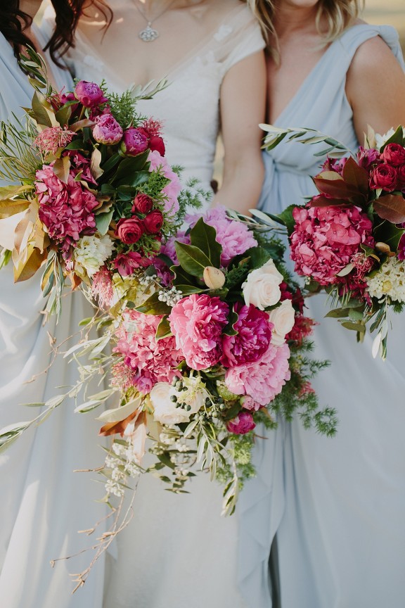 Vibrant bouquets by Brisbane florist French Flowers