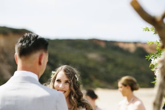 Surf Coast beach wedding by Love Katie & Sarah