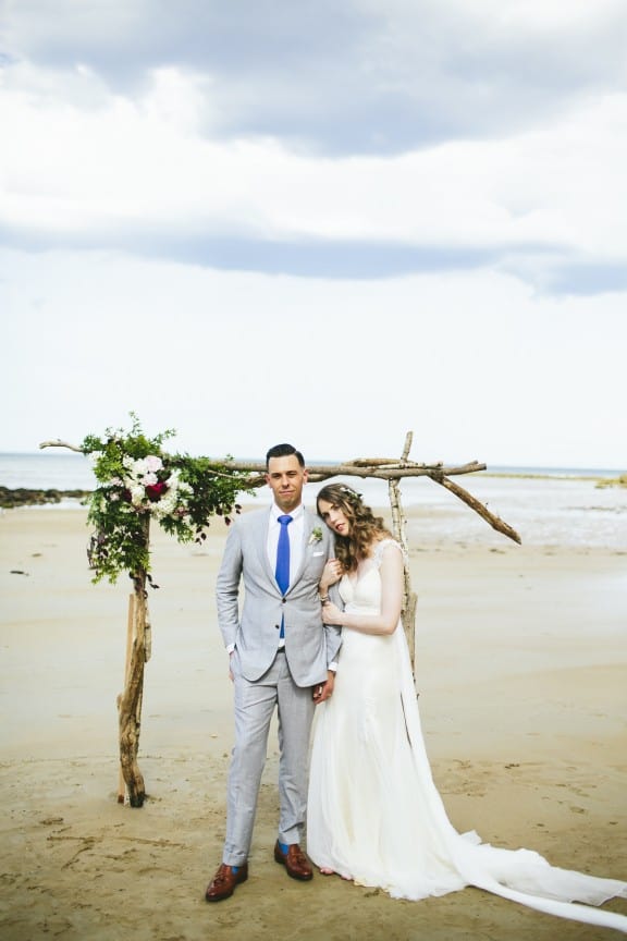 Surf Coast beach wedding by Love Katie & Sarah