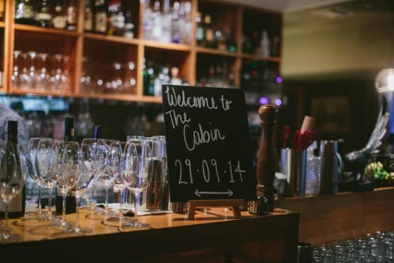 Cabin Small Bar wedding by Still Love Photography