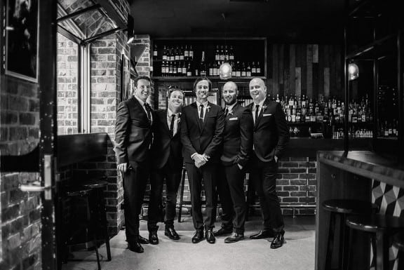 Modern Perth wedding at Halcyon Pintxos & Wine | Photography by CJ Williams