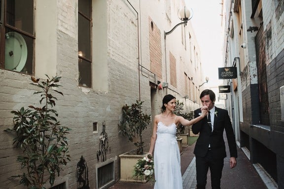 Modern Perth wedding at Lamonts Bishops House | Photography by CJ Williams