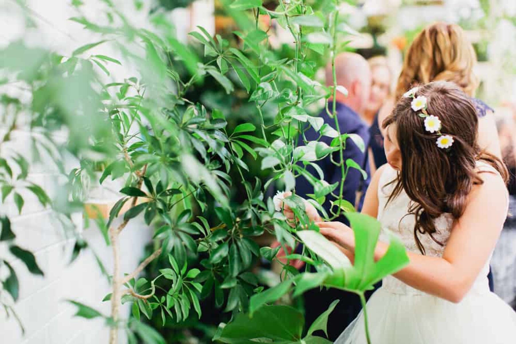 A foliage-filled wedding at Loose Leaf, Collingwood | Photography by Sayher Heffernan