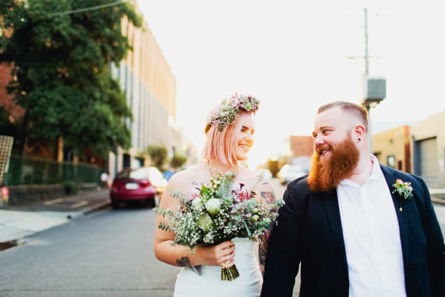 Hipster Melbourne wedding