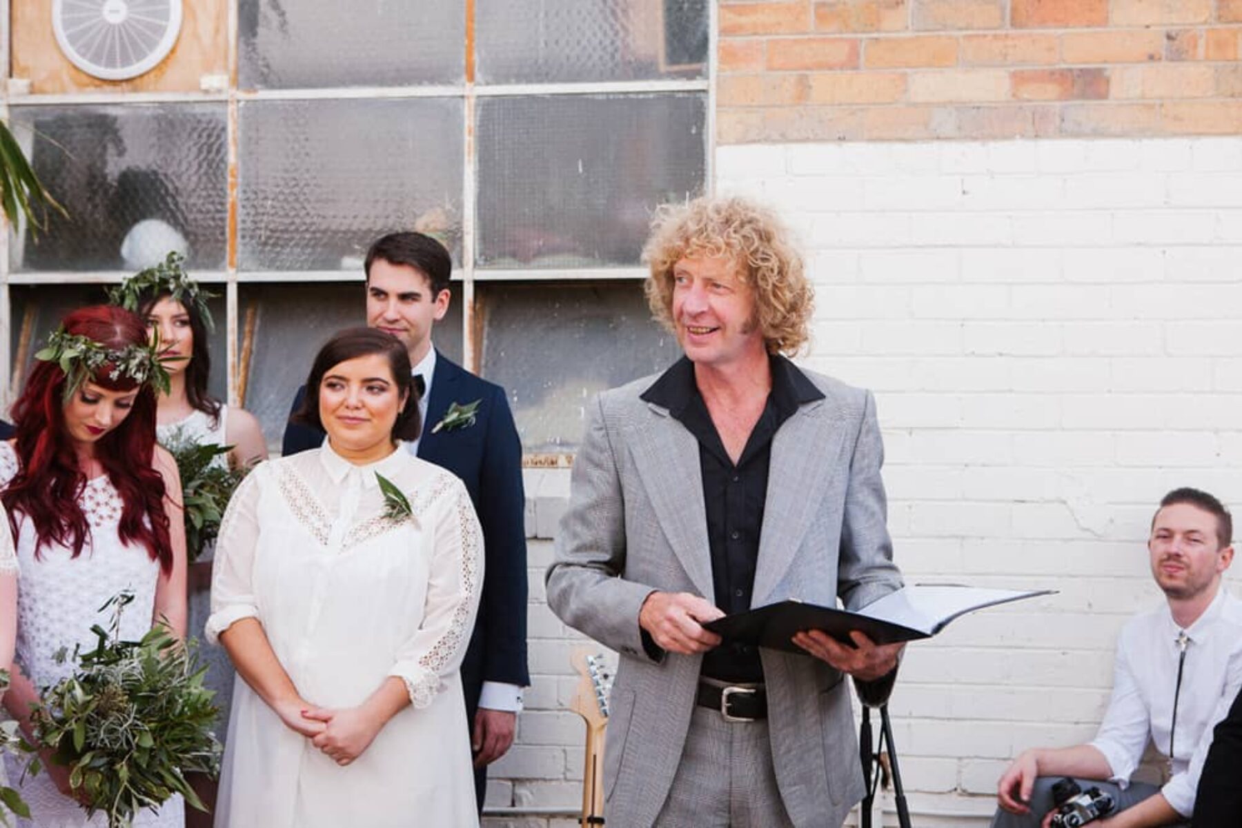 Industrial Melbourne wedding at Pop & Scott Workshop | Photography by Kate Pardey