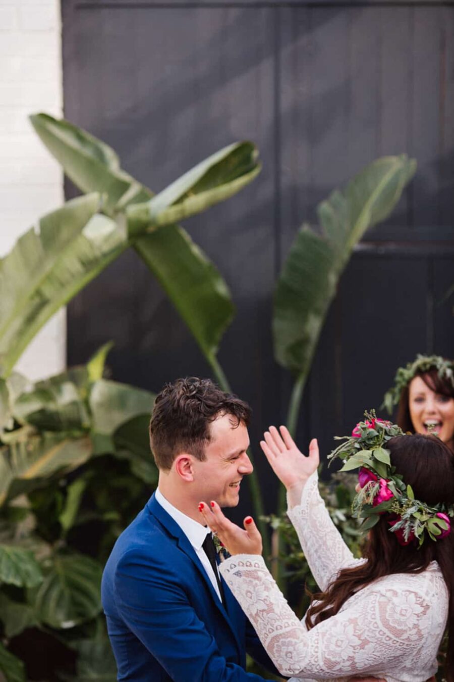 Industrial Melbourne wedding at Pop & Scott Workshop | Photography by Kate Pardey
