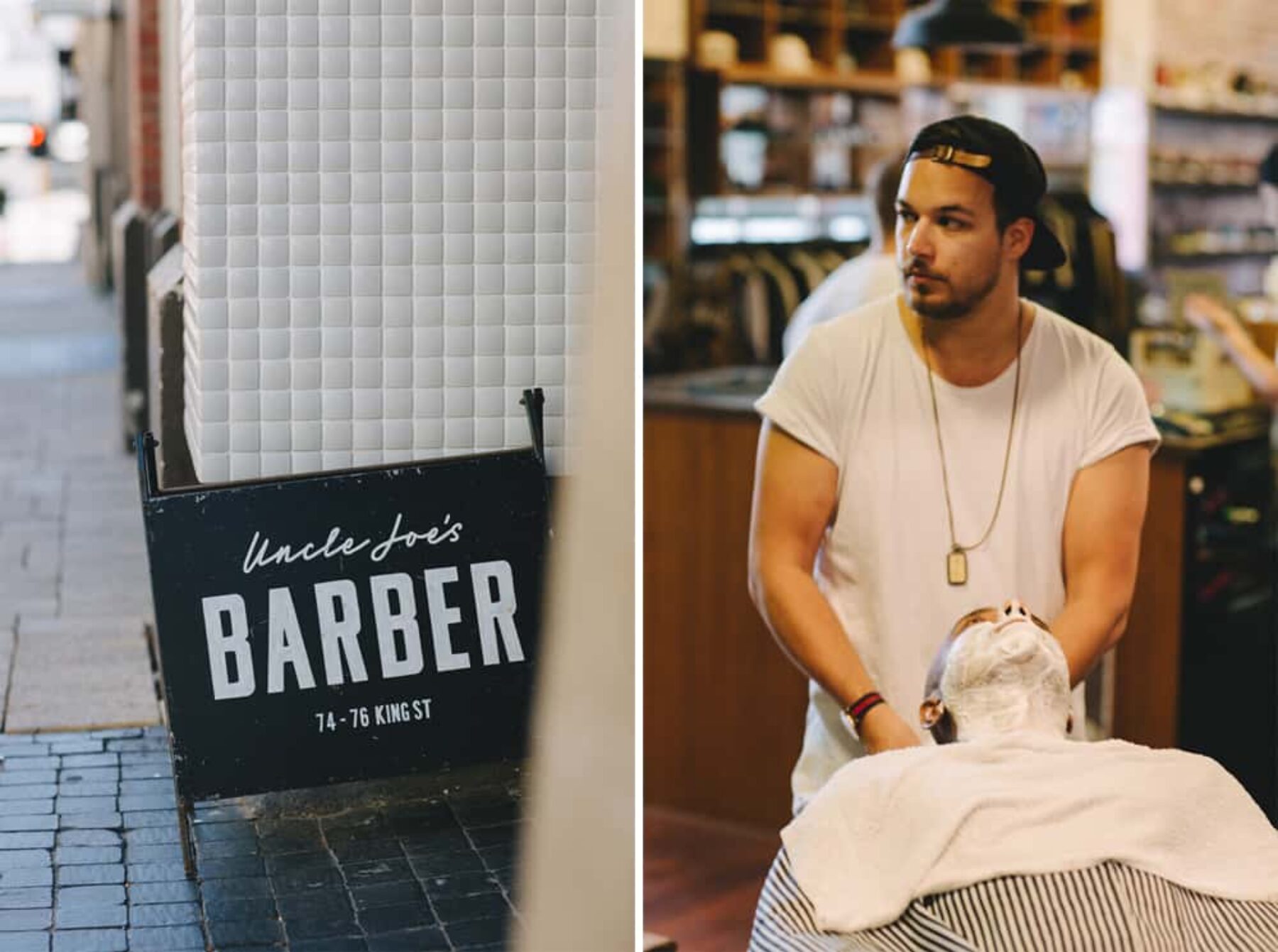 Uncle Joe's Barber, Perth | Photography by Bayly & Moore