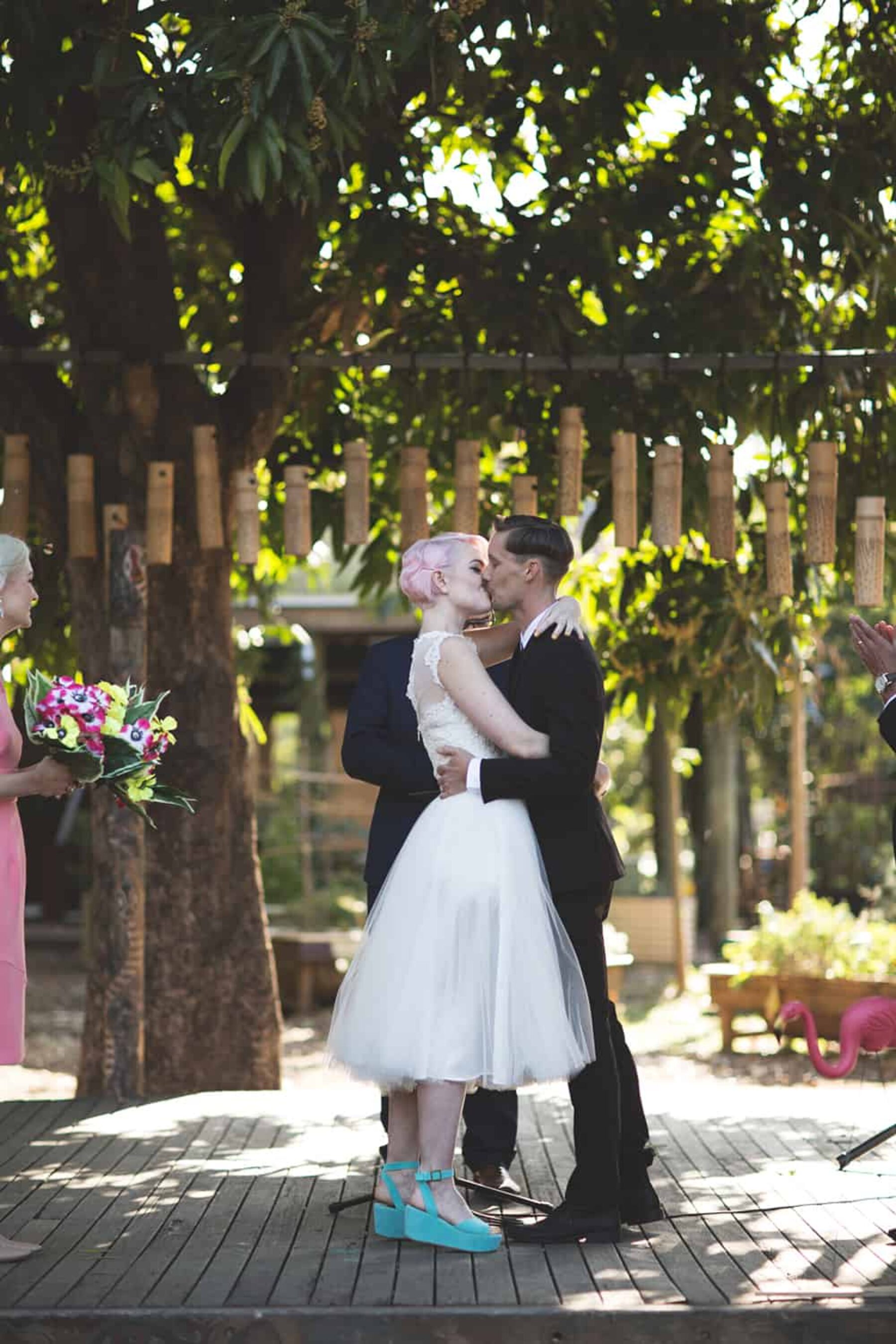 Northey Street City Farm wedding, Brisbane / Kristina Childs Photography