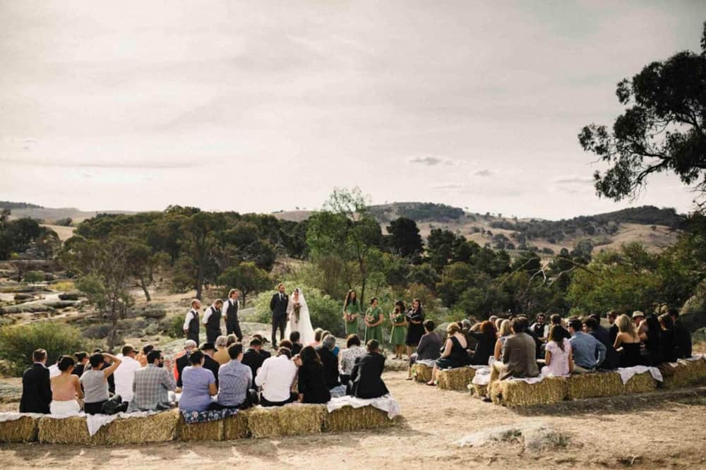 Best outdoor wedding ceremony locations / Mimosa Glen, Victoria