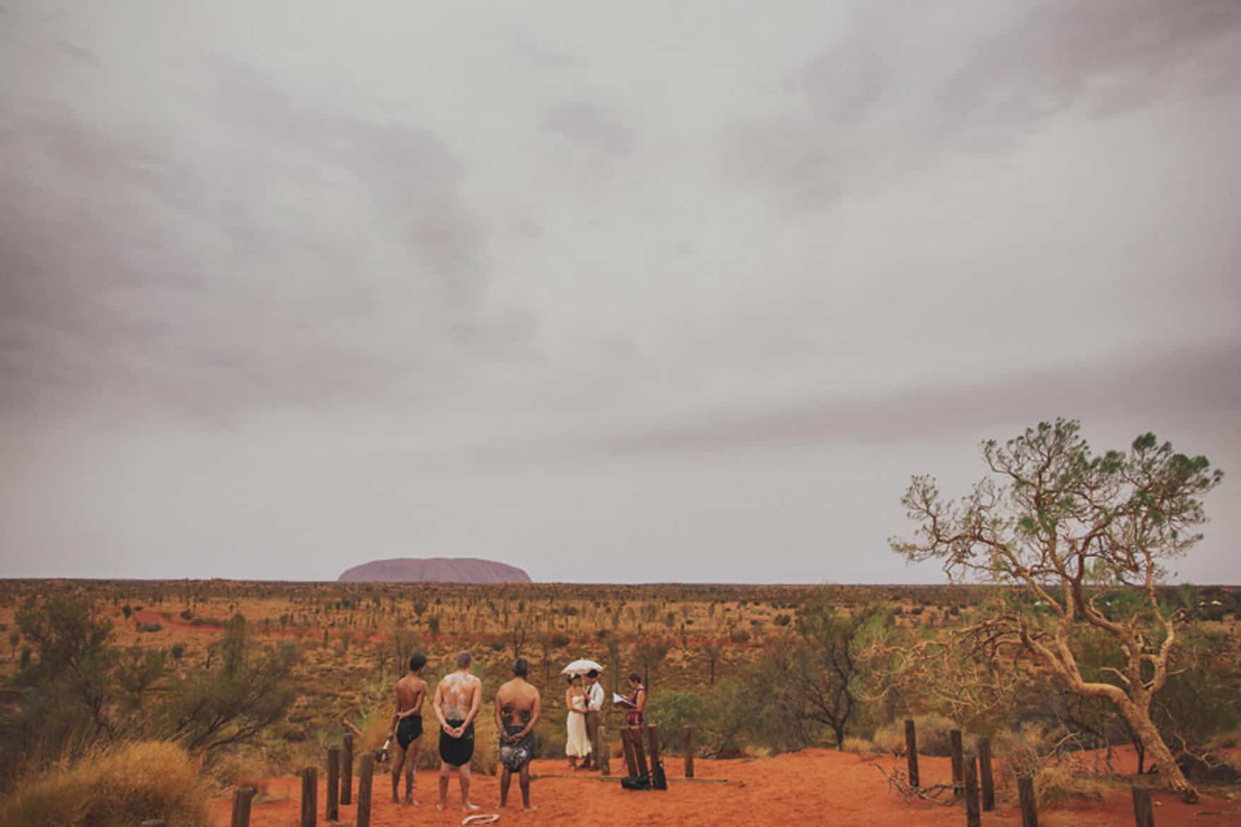 Best Australian outdoor wedding locations / Uluru