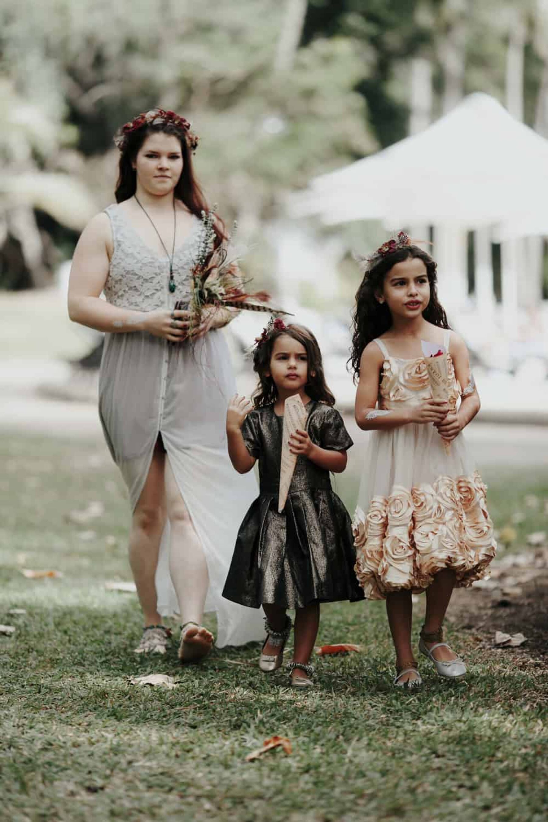 boho flower girls