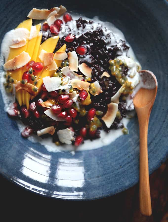 Coconut black rice pudding by My New Roots / 10 clean-eating food bloggers we love