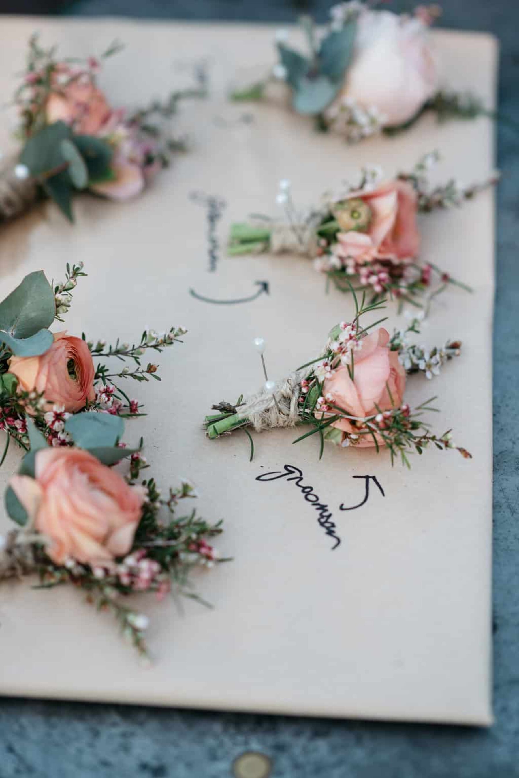 boutonniere by Florals by Silva