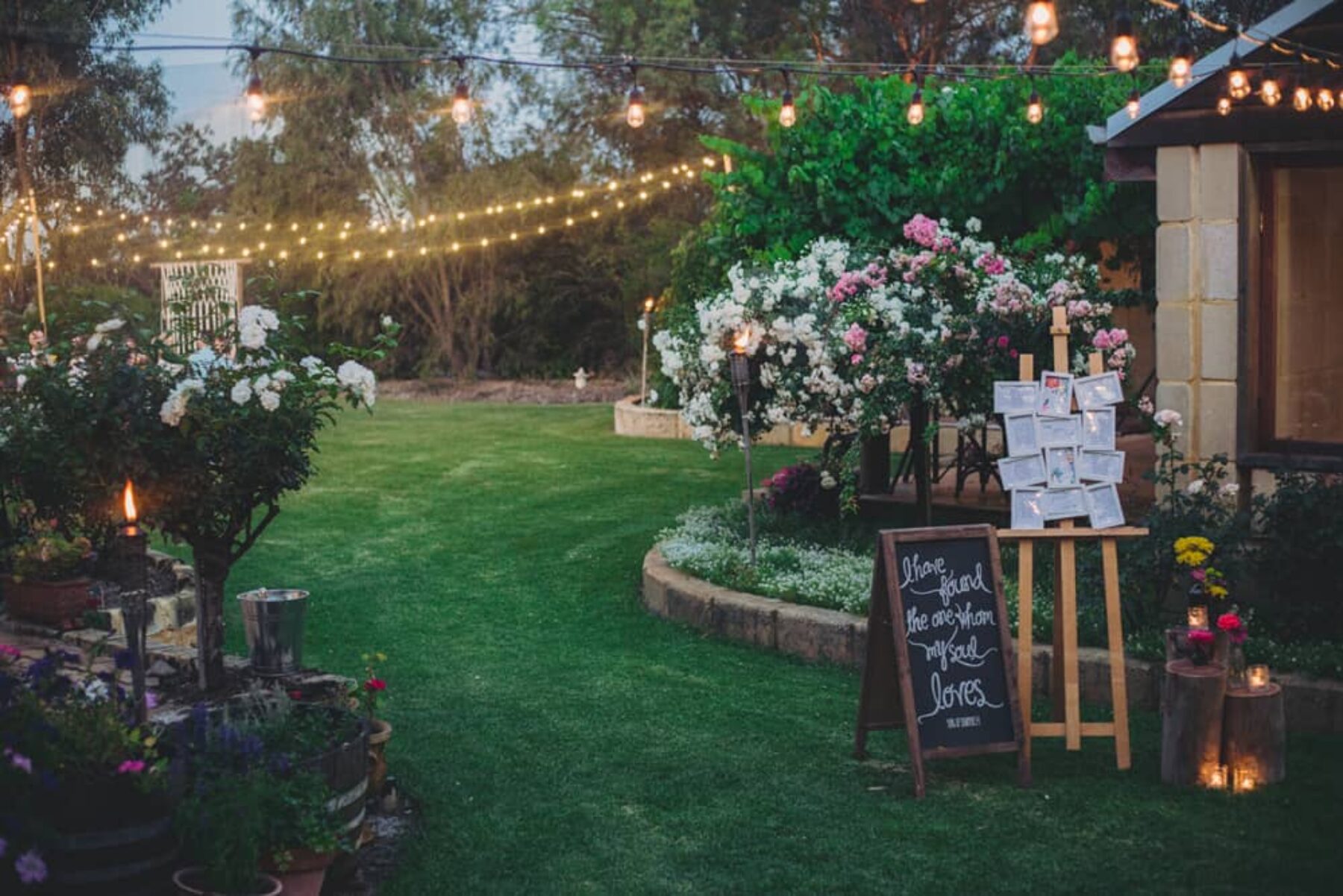 DIY backyard wedding / Sarah Jean Photography