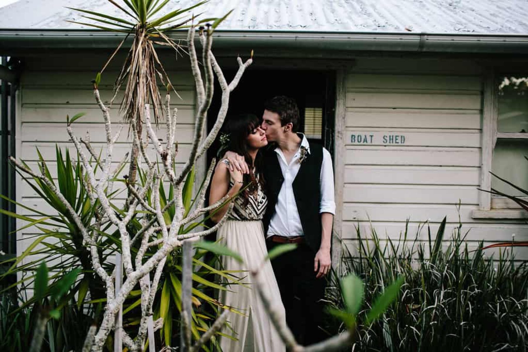 Mara Hoffman wedding dress