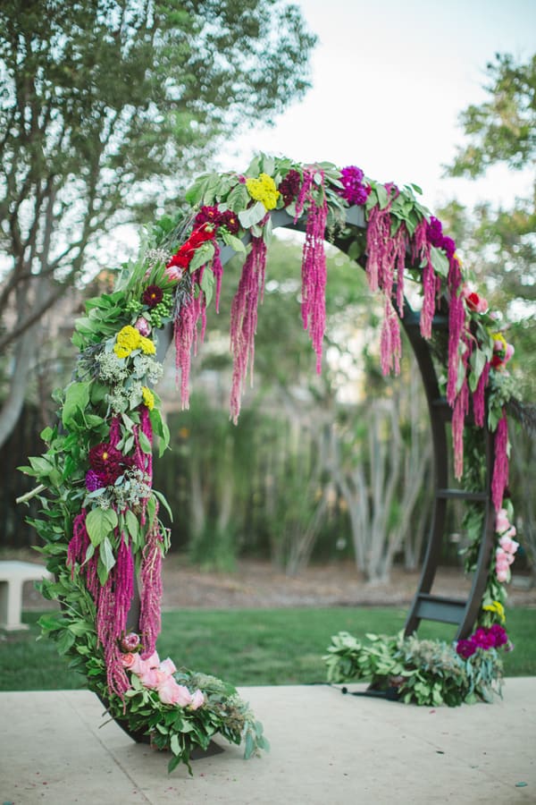 hanging amaranthus wedding arch nouba com au hanging 