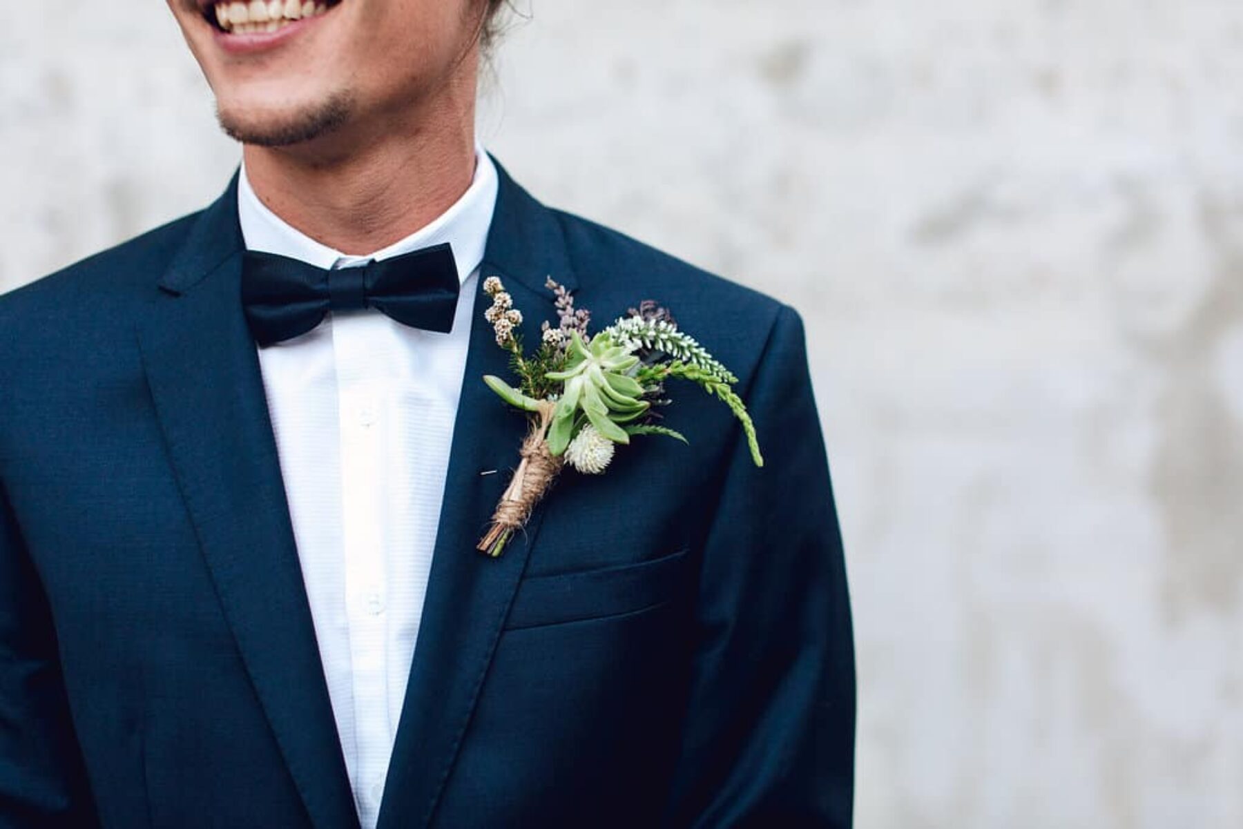 succulent boutonniere