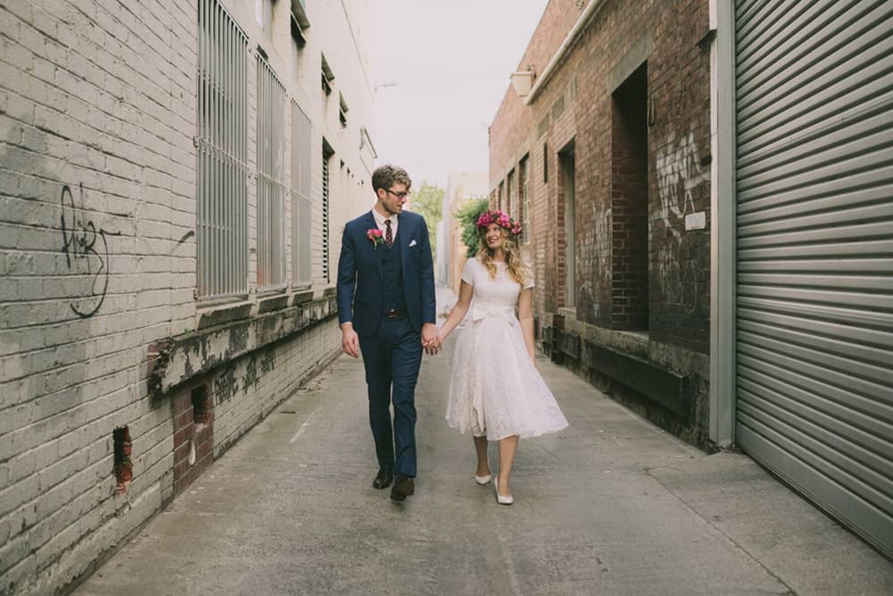 Colourful Melbourne wedding at Two Ton Max