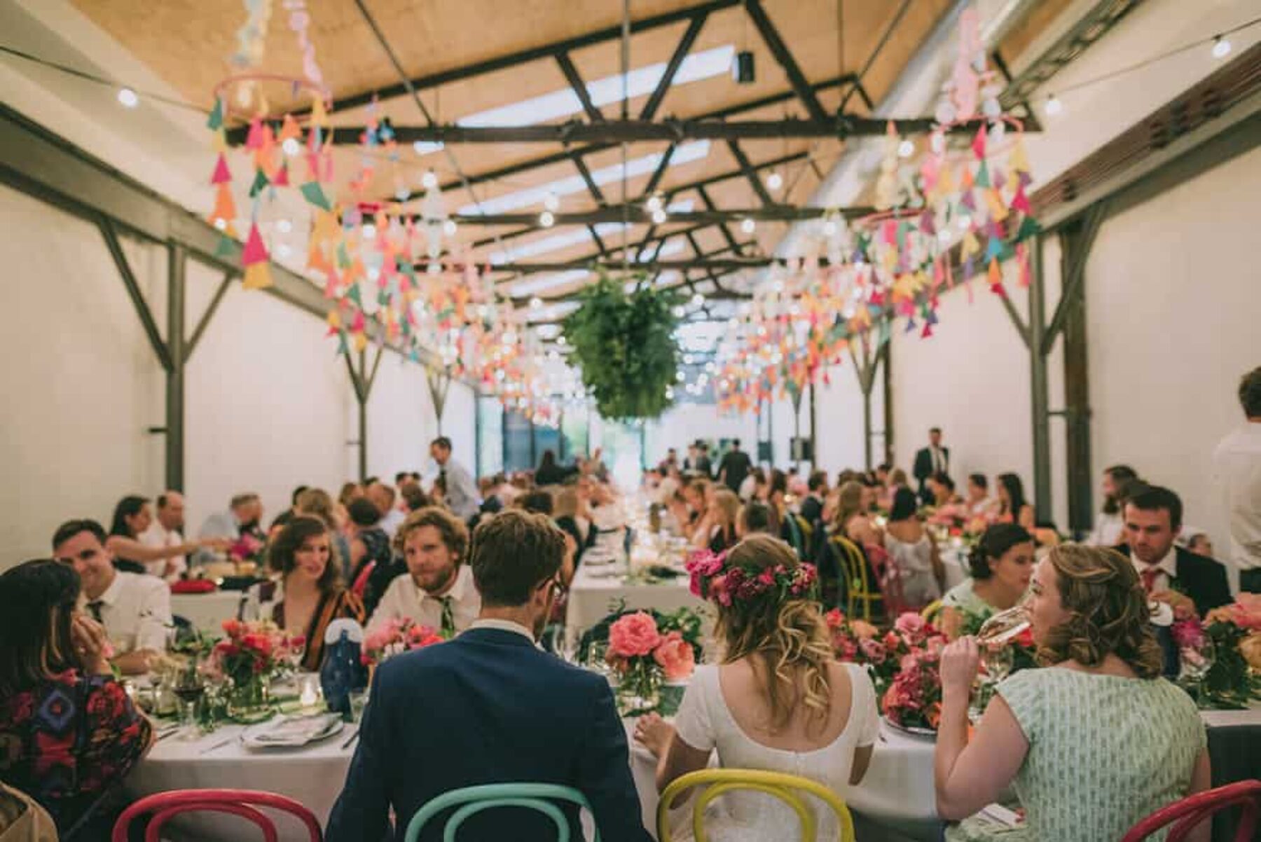 Colourful Melbourne wedding at Two Ton Max