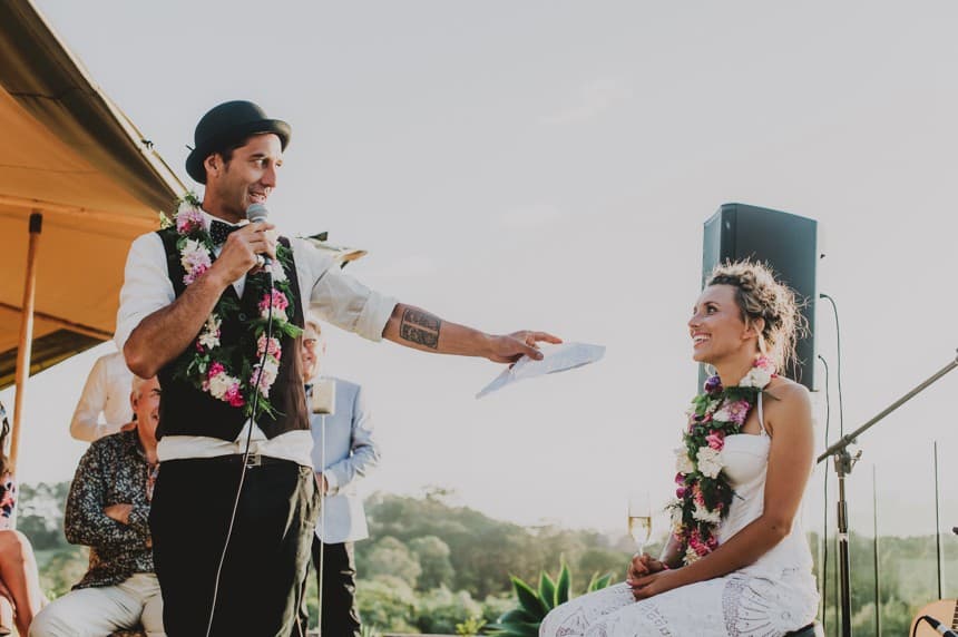 Byron Bay festival wedding | She Takes Pictures He Makes Films