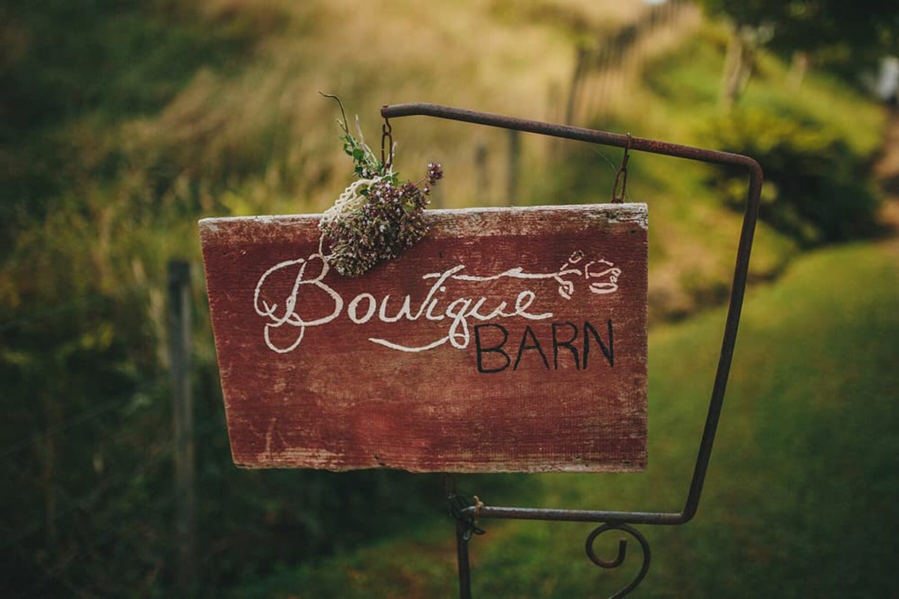 Relaxed rustic wedding at The Boutique Barn Auckland