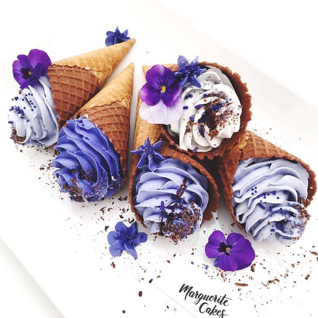 mini ice cream cakes by Perth baker Marguerite Cakes @margueritecakes