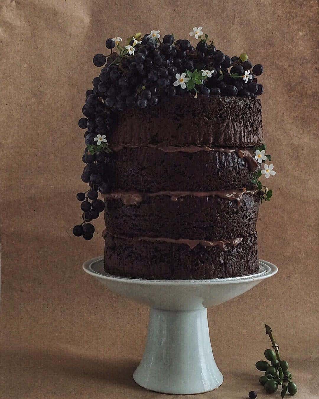 organic mud cake by Brisbane baker Gillian Bell
