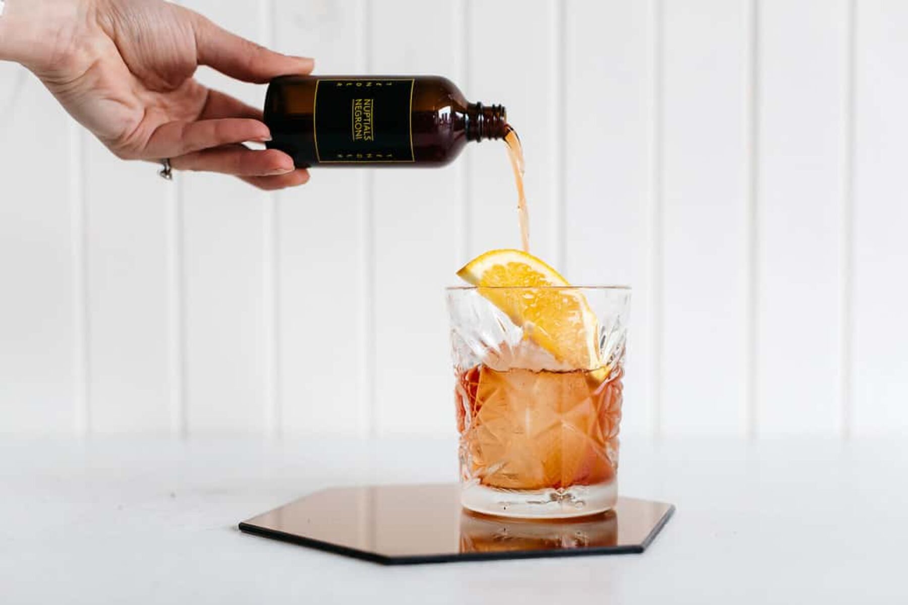 Nuptials Negroni wedding cocktail