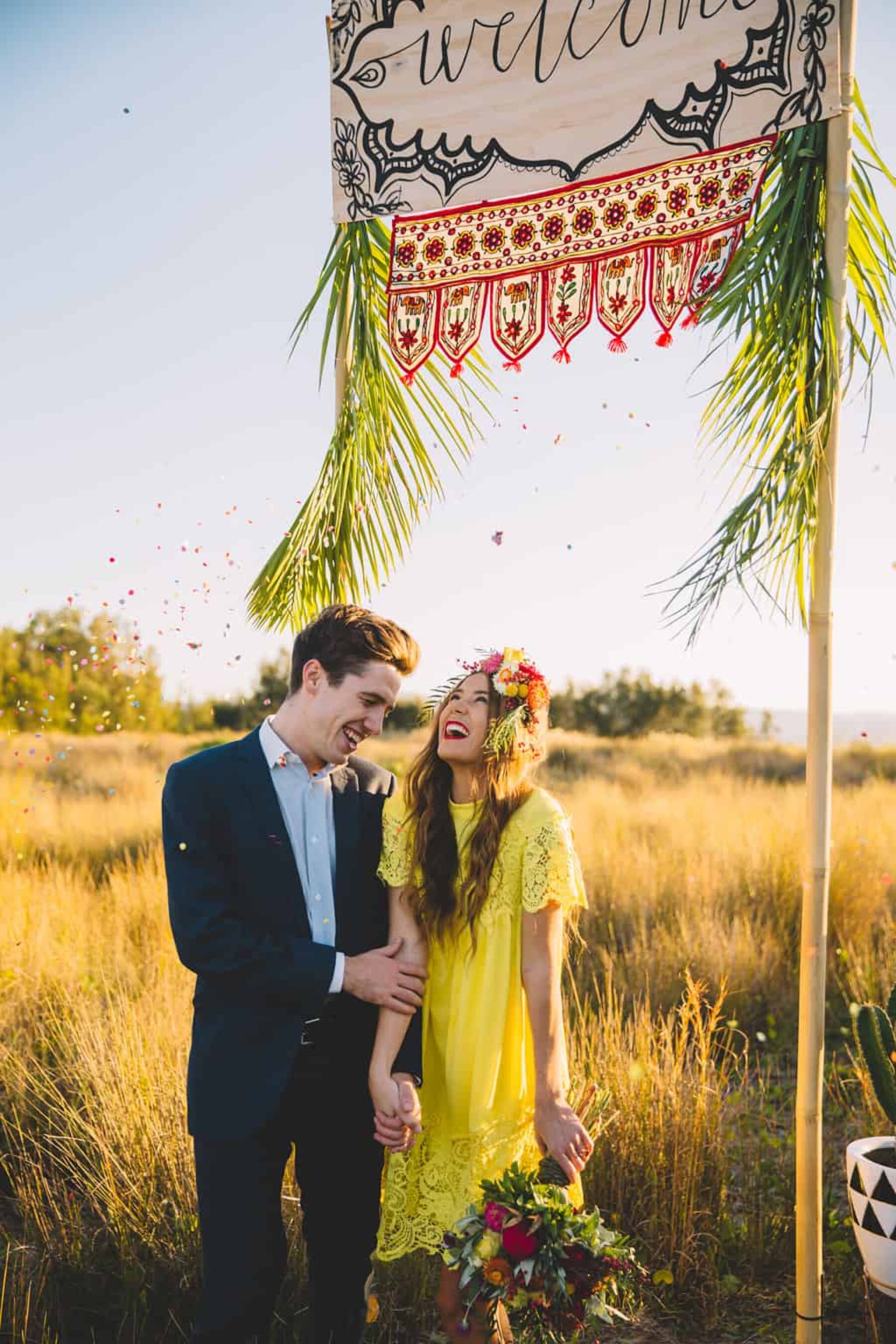 Vibrant Mexican fiesta wedding inspiration