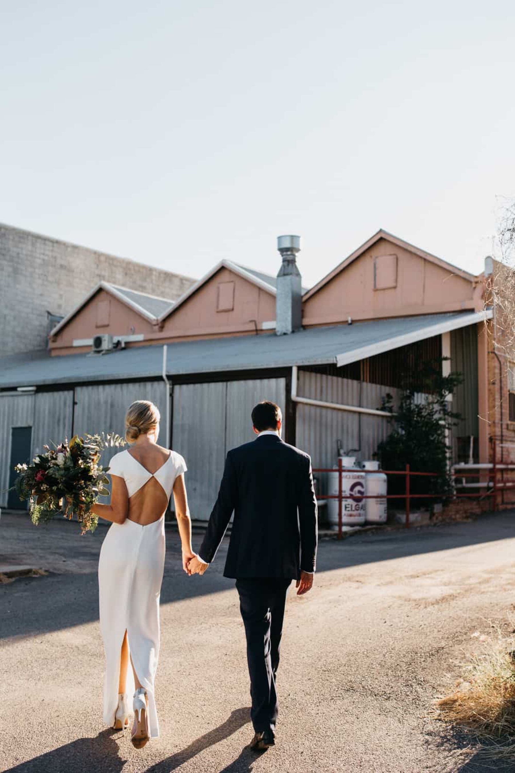 Modern Townsville warehouse wedding - photography by SB Creative Co.