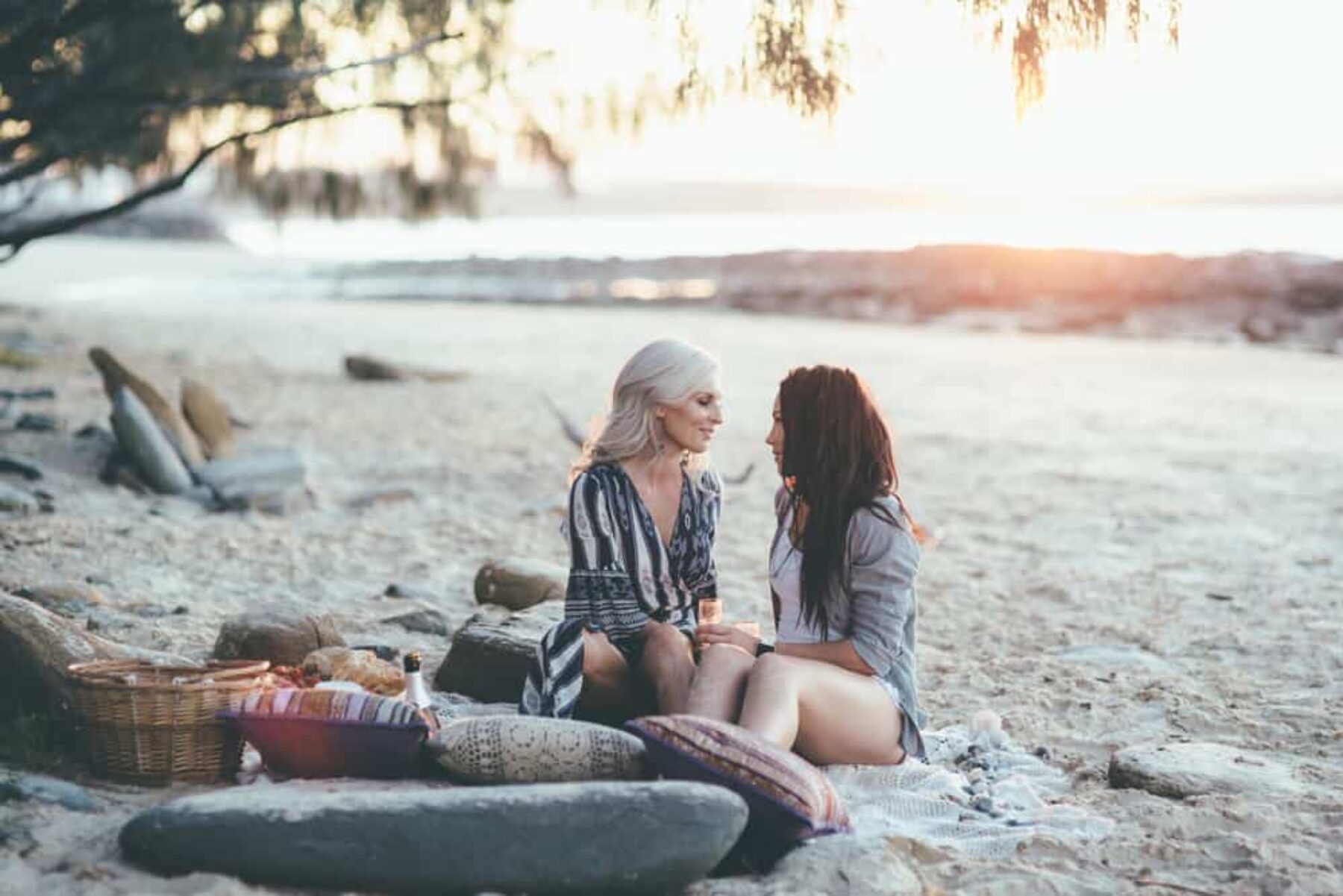 Surprise beach proposal shoot by Talitha Crawford