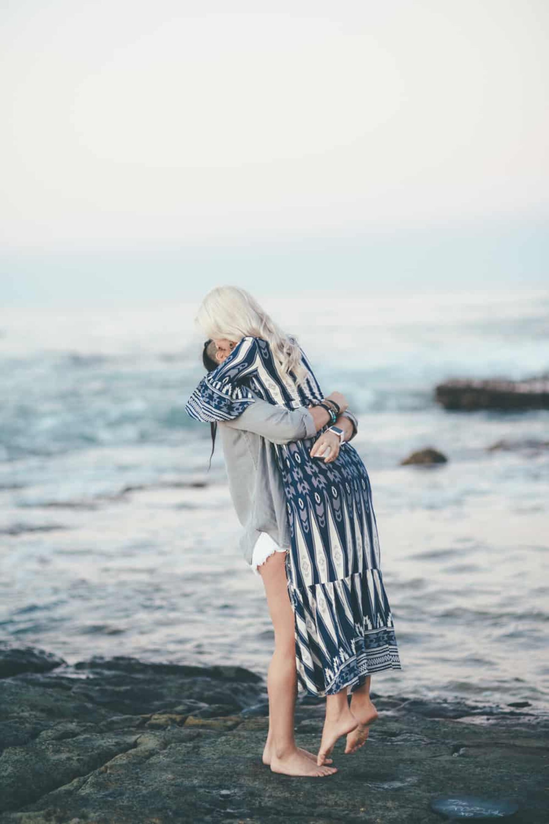 Surprise beach proposal shoot by Talitha Crawford