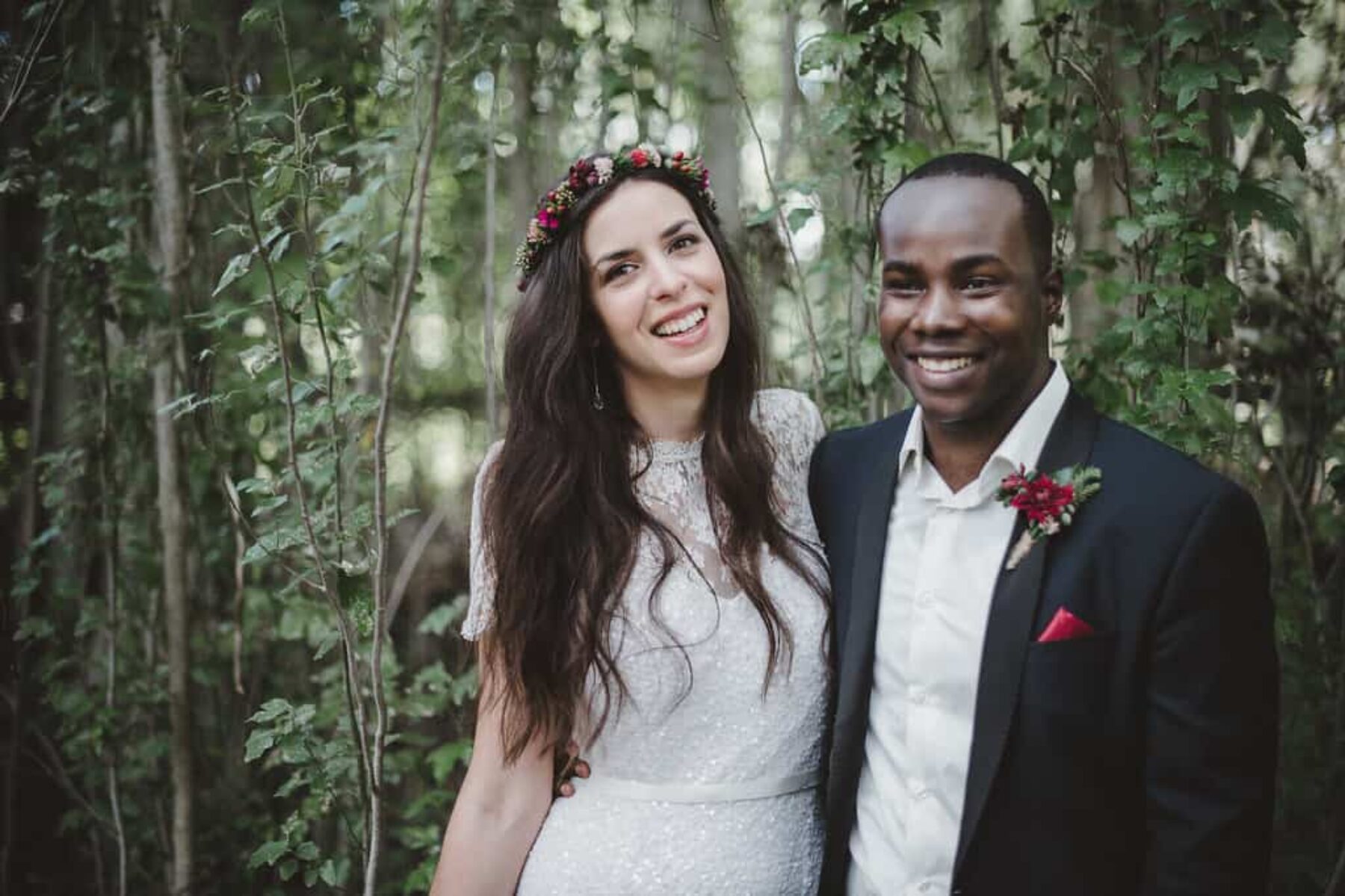 relaxed forest wedding - photography by Lauren Campbell