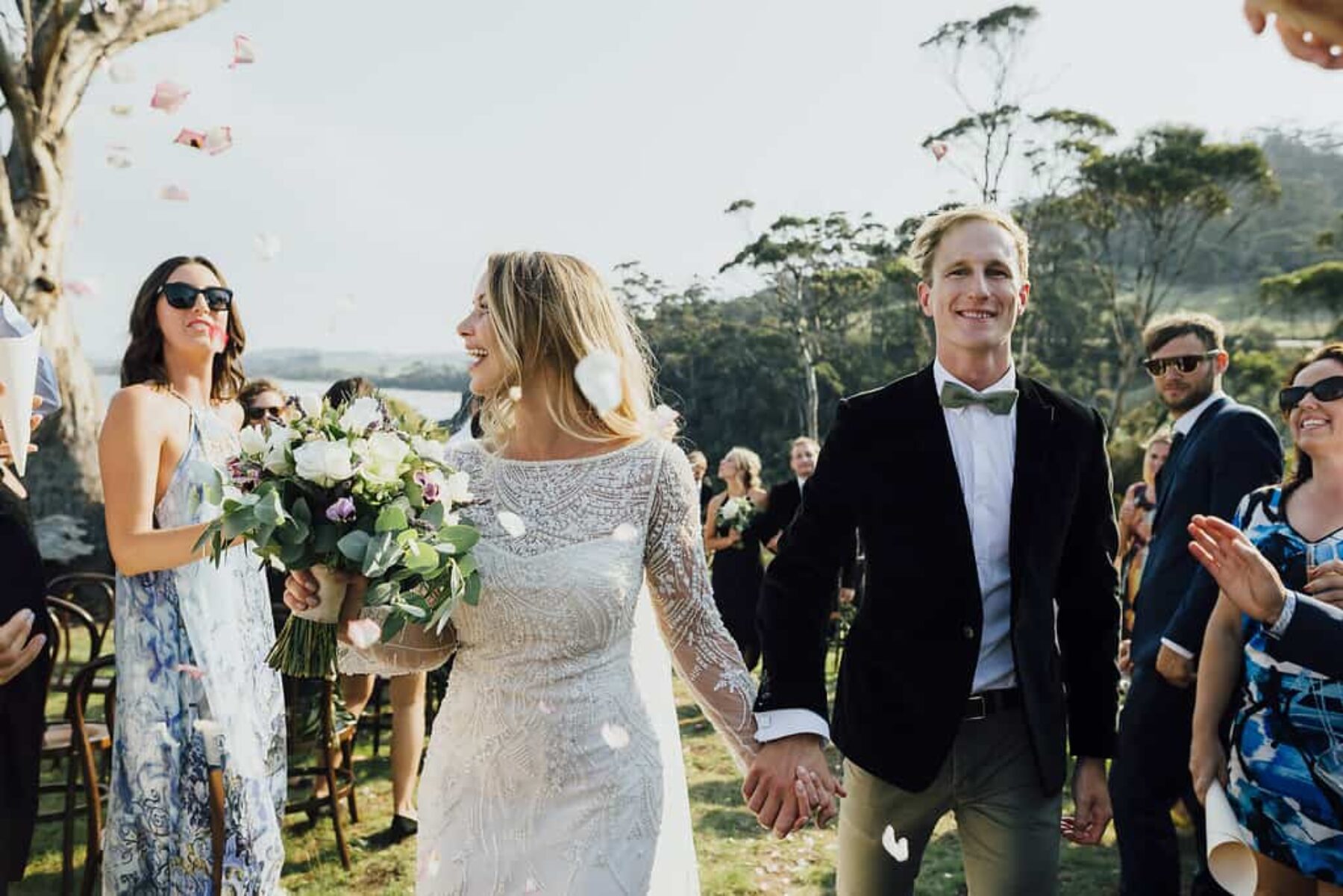 Avalon Coastal Retreat wedding Tasmania - photography by James Simmons