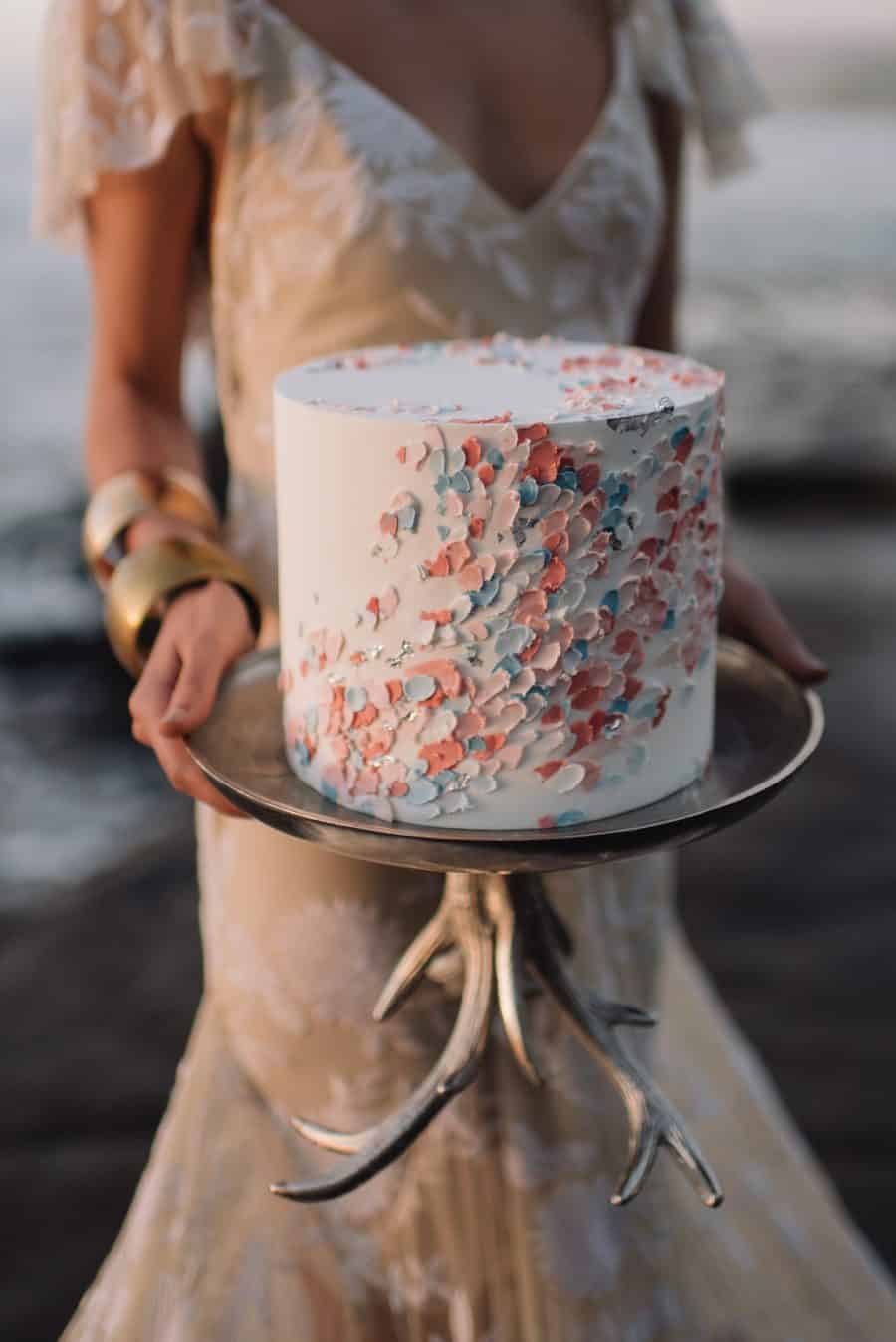 Best wedding cakes of 2016 - confetti cake