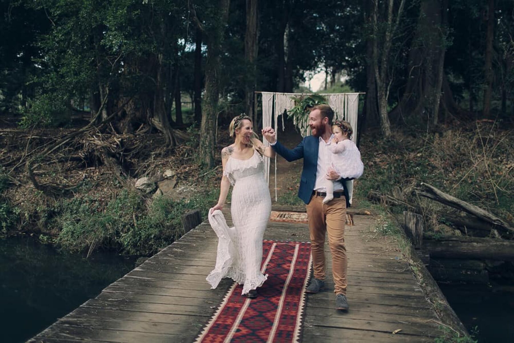 Intimte tipi elopement in the Gold Coast Hinterland