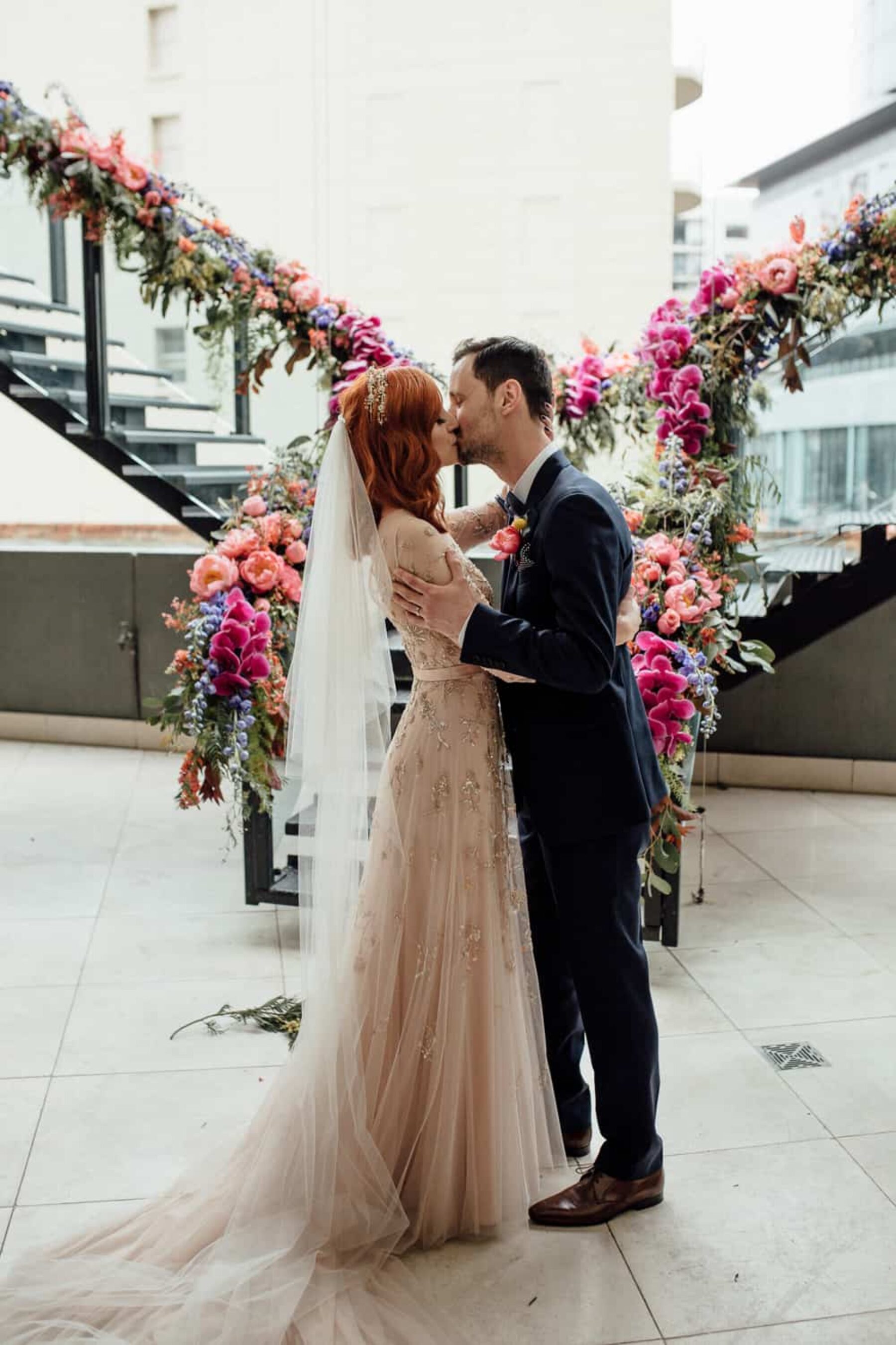 flower-filled wedding at The Olsen Melbourne - Free the Bird Photography