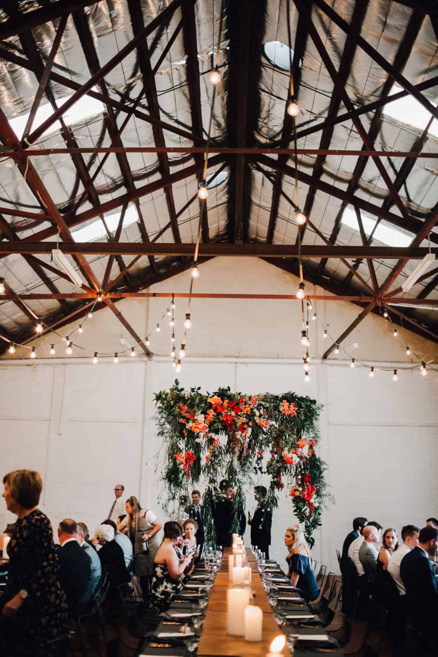 modern barn wedding at Perth City Farm - James Simmons Photography