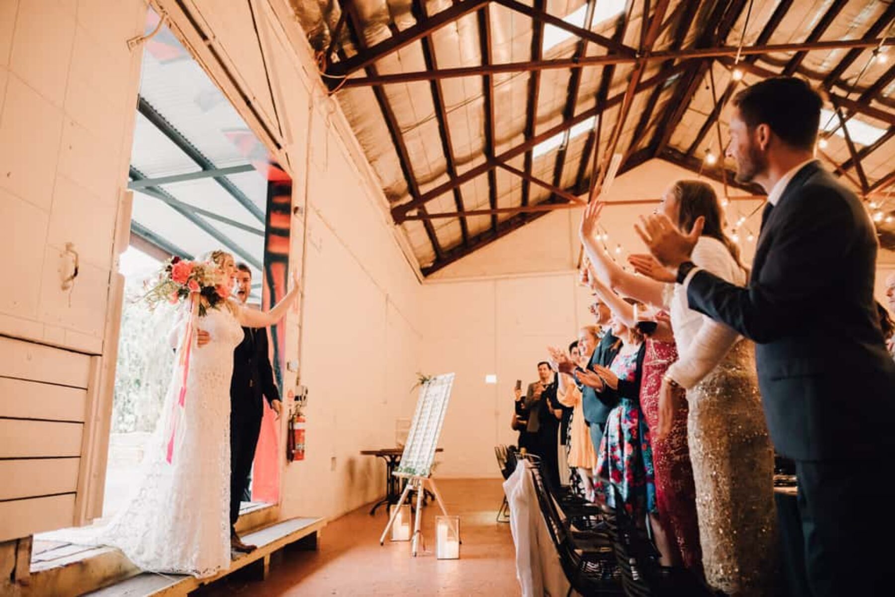 Colourful Perth City Farm wedding by James Simmons Photography